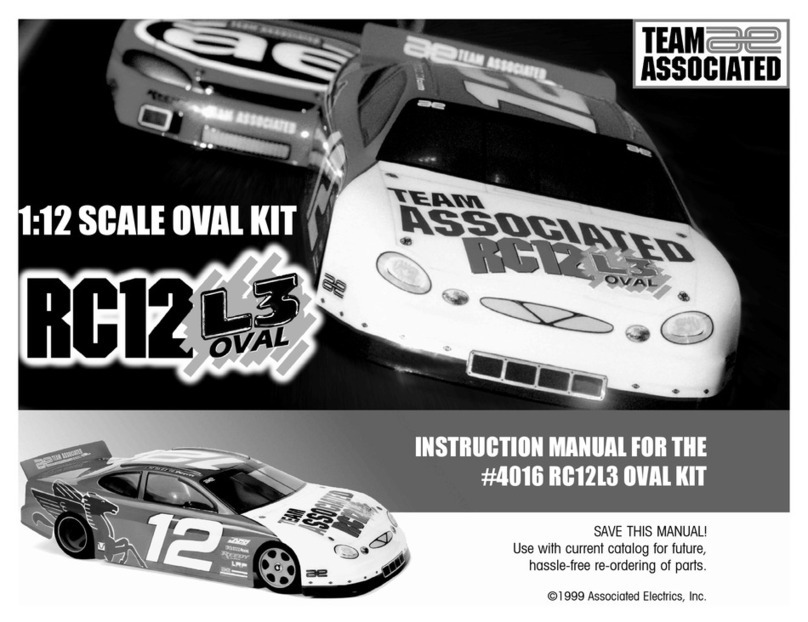 Associated Electrics RC12 L3 instruction manual
