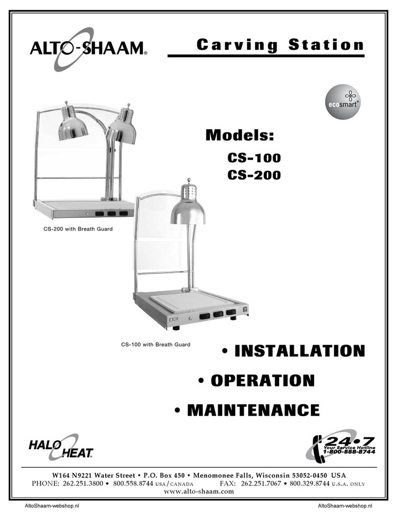 Alto-Shaam CS-100 manual