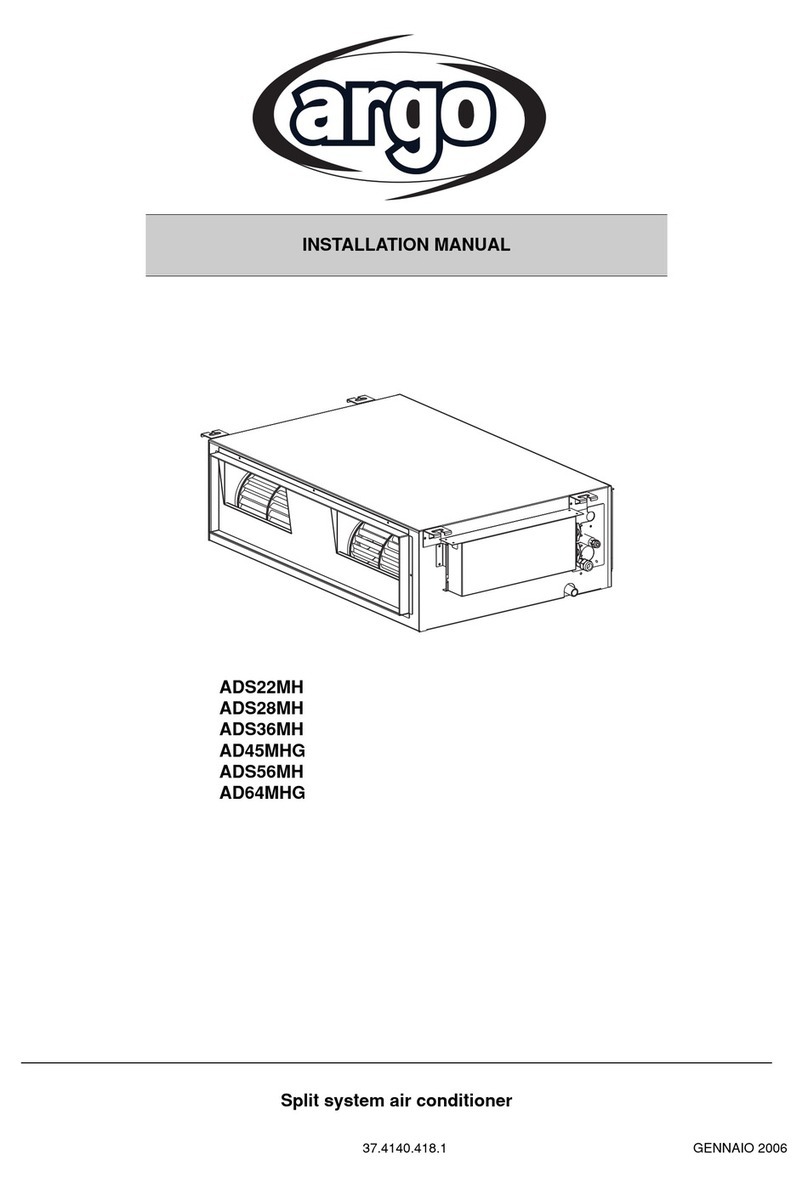 Argo ADS22MH installation manual