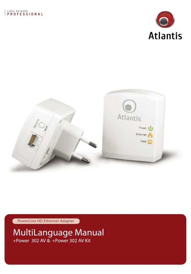 Atlantis +Power 302 AV Kit Multilanguage manual