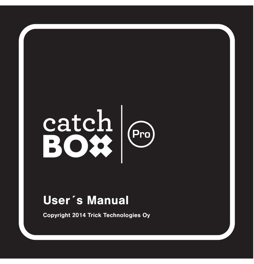 Trick Technologies Oy Catchbox Pro user manual