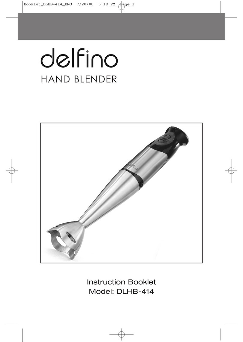 Delfino DLHB-414 Instruction booklet