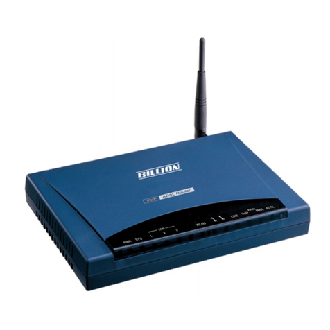 Billion 64 series User manual