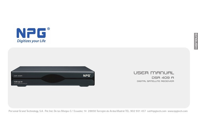 NPG DSR 409 A User manual