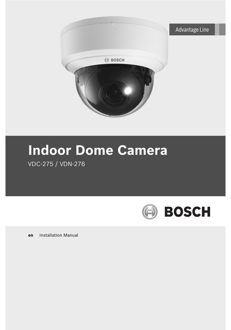 Bosch VDC-275 User manual Bosch VDC-275 User manual