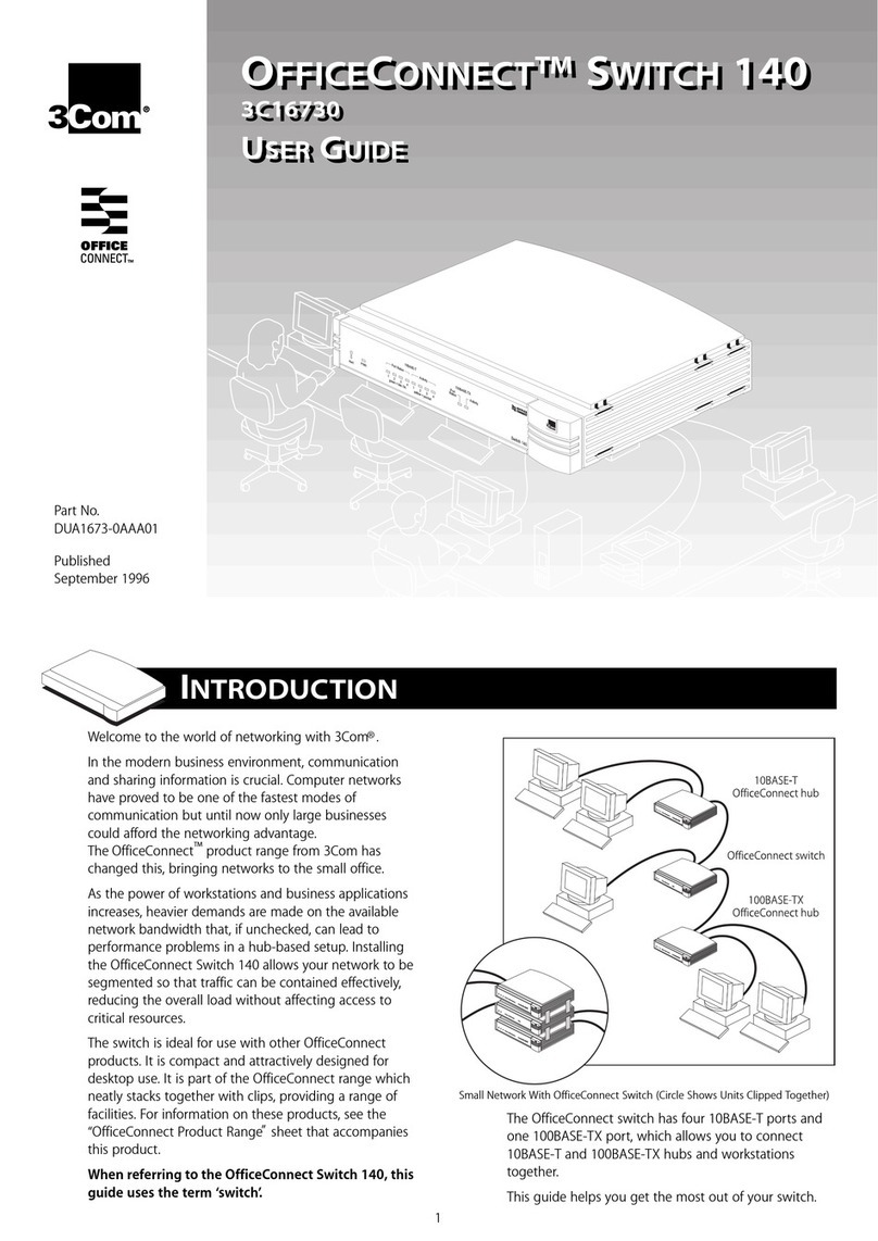 3Com OfficeConnect 140 user guide
