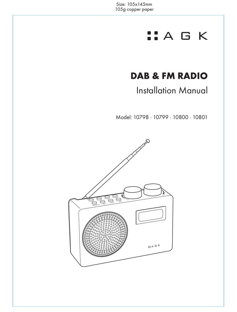 AGK 10798 installation manual