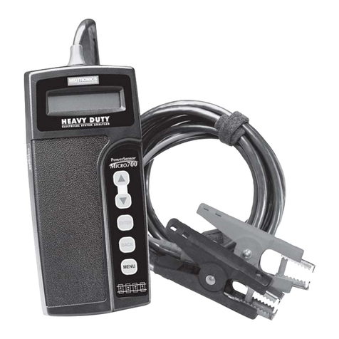 Midtronics PowerSensor Micro700 User manual Midtronics PowerSensor Micro700 User manual