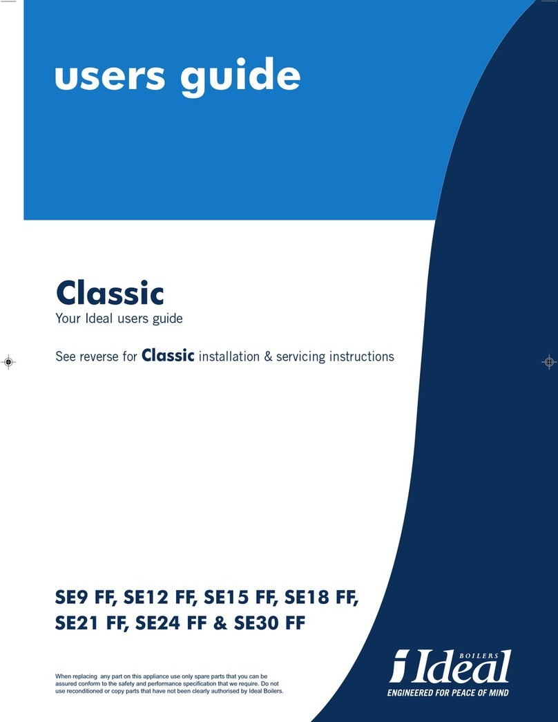 Ideal Boilers Henrad SE 30 FF user guide