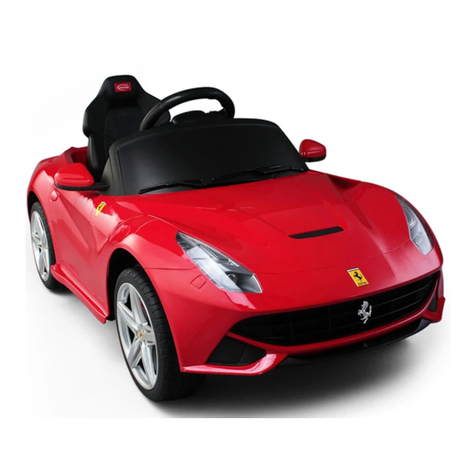 Rastar Baby F12 Berlinetta instruction manual