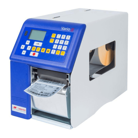 Carl Valentin VARIO III series User manual