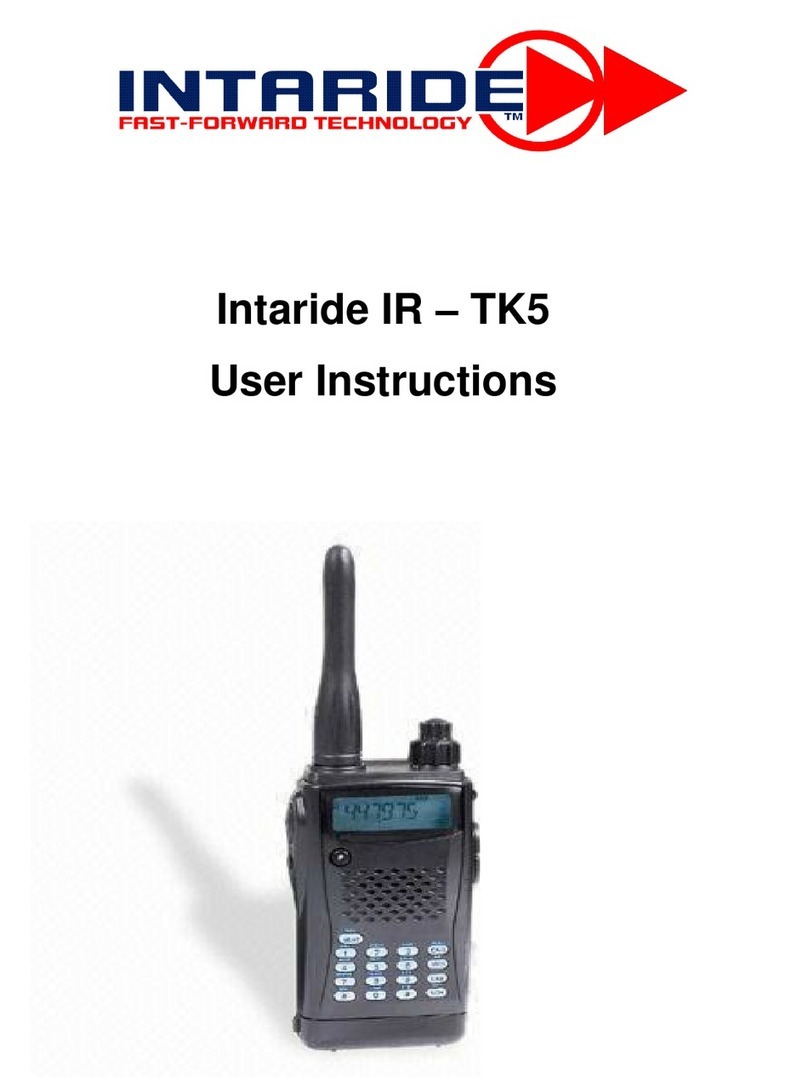 Intaride TK5 User instructions