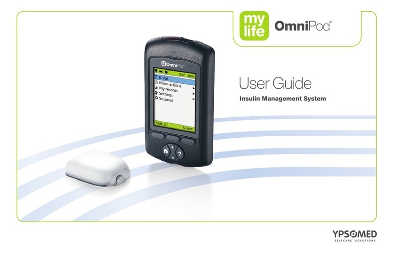 Ypsomed OmniPod my life User manual