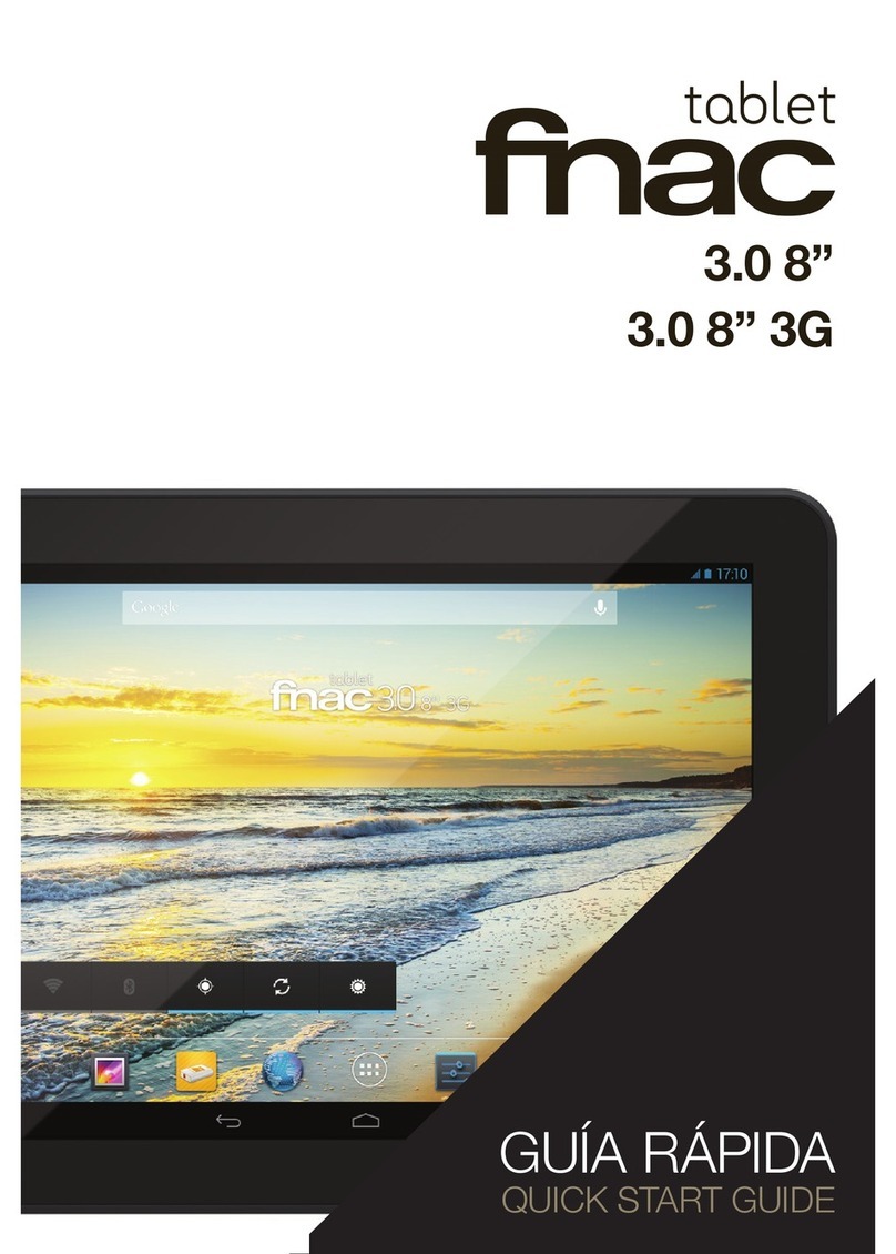 Fnac 3.0 8" User manual