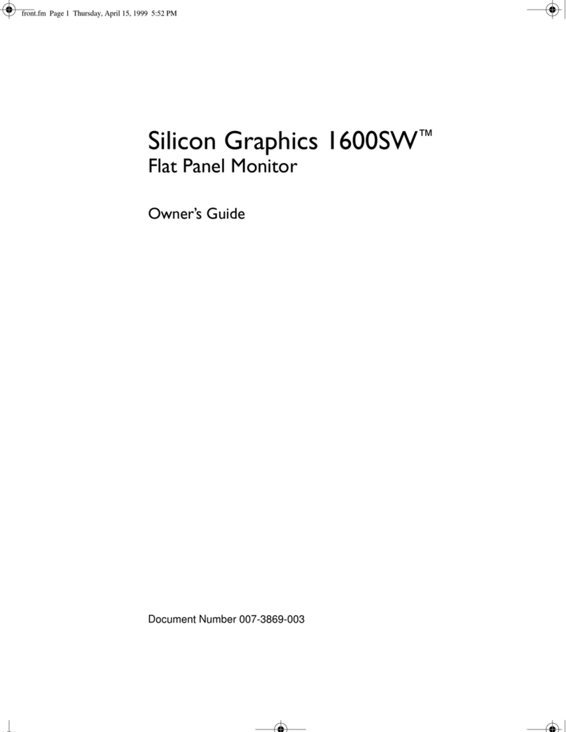 Silicon Graphics 1600SW User manual