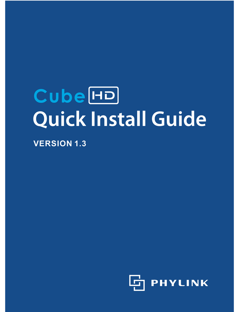 Phylink PLC-223W Quick install guide