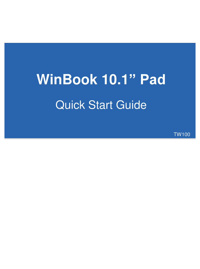 Winbook TW100 User manual