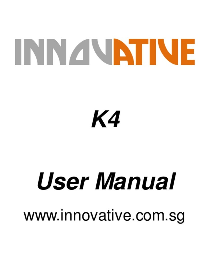 Innovative K4 User manual Innovative K4 User manual