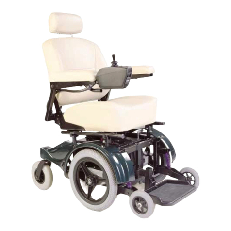 Pride Mobility Jazzy 1115 User manual