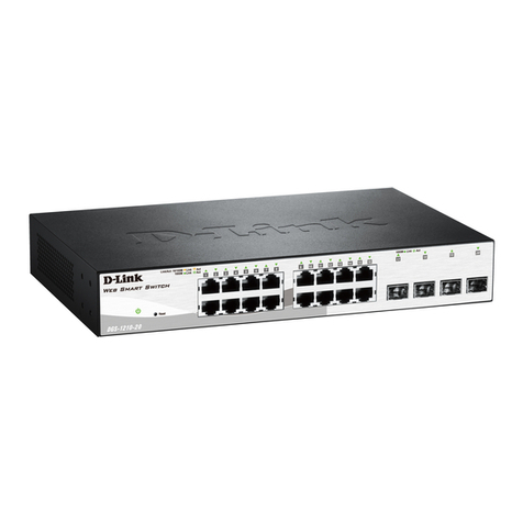 D-Link Web Smart Switch DGS-1210-28 User manual
