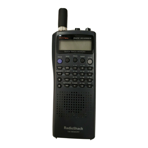 Radio Shack PRO-74 20-513 owner's manual