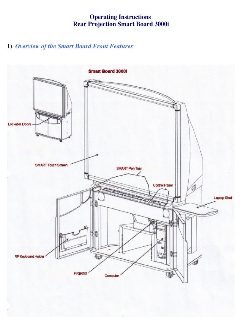 SMART Board 3000i operating instructions
