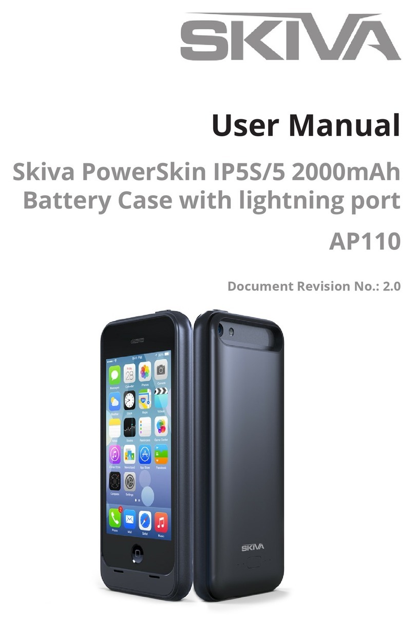 Skiva PowerSkin IP5S/5 User manual
