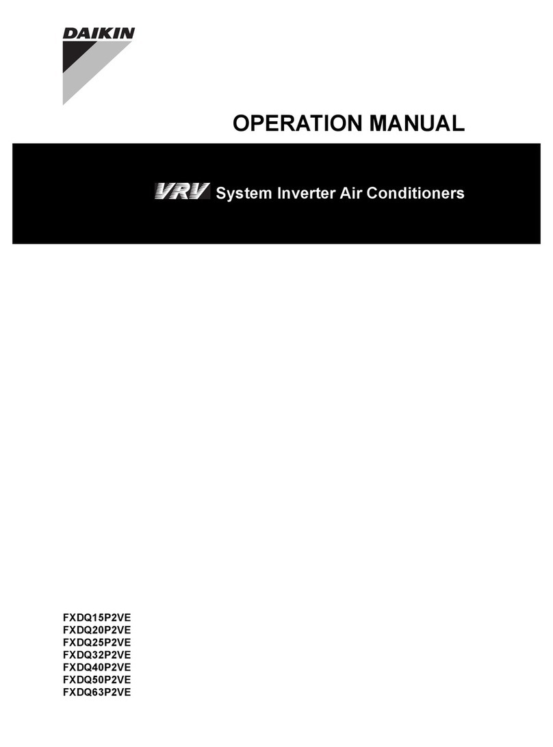 Daikin VRV FXDQ15P2VE User manual