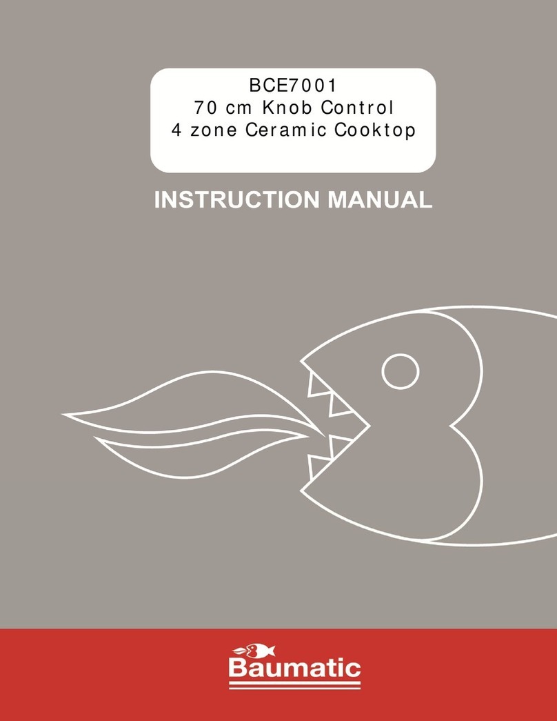 Baumatic BCE7001 User manual