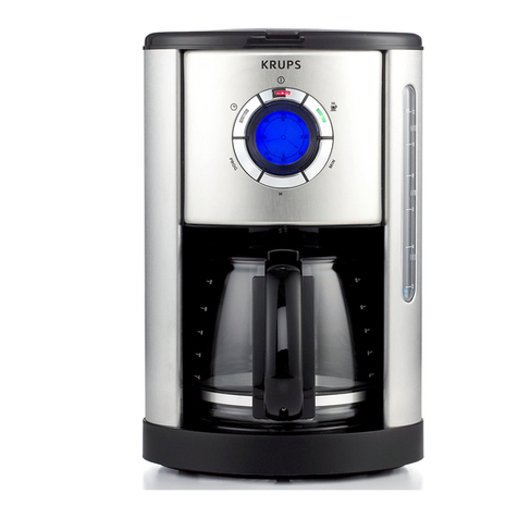 Krups KM740D50 DEFINITIVE SERIES user guide