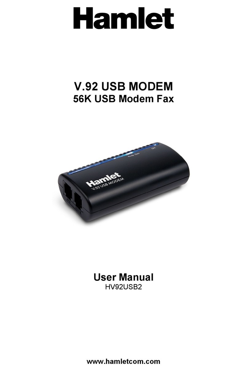 Hamlet HV92USB2 user manual