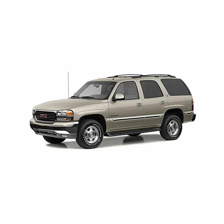 GMC Yukon Denali 2003 User manual