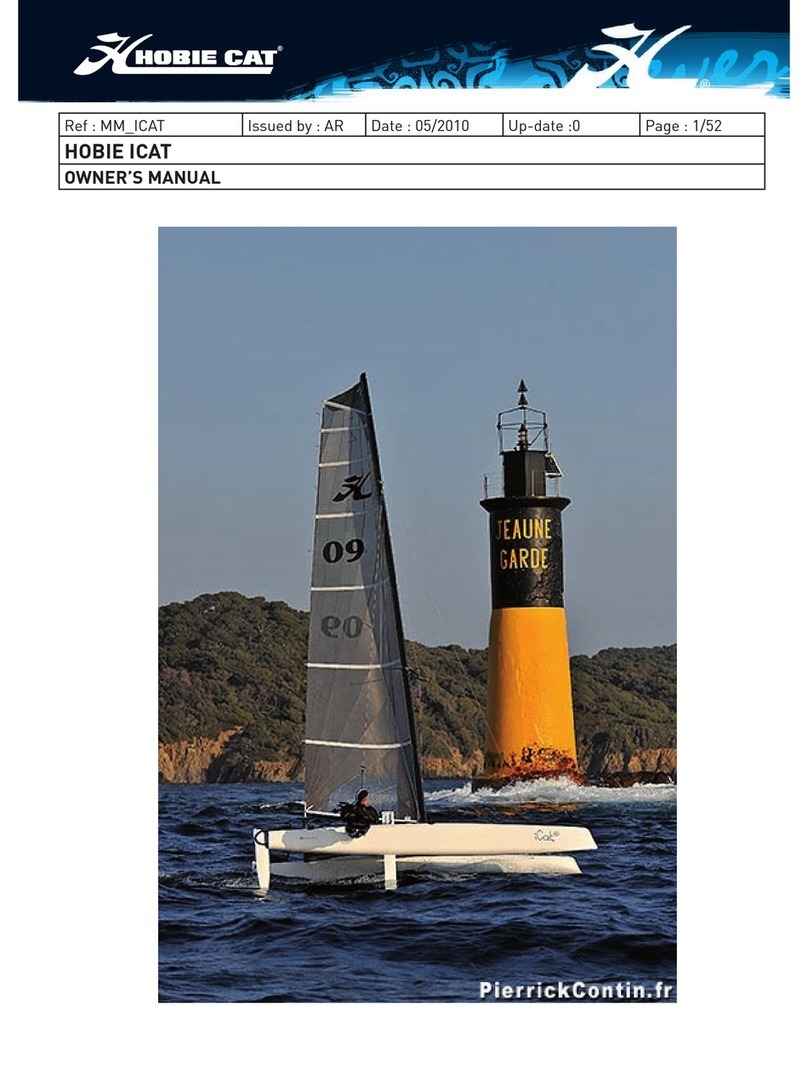 Hobie iCat User manual Hobie iCat User manual