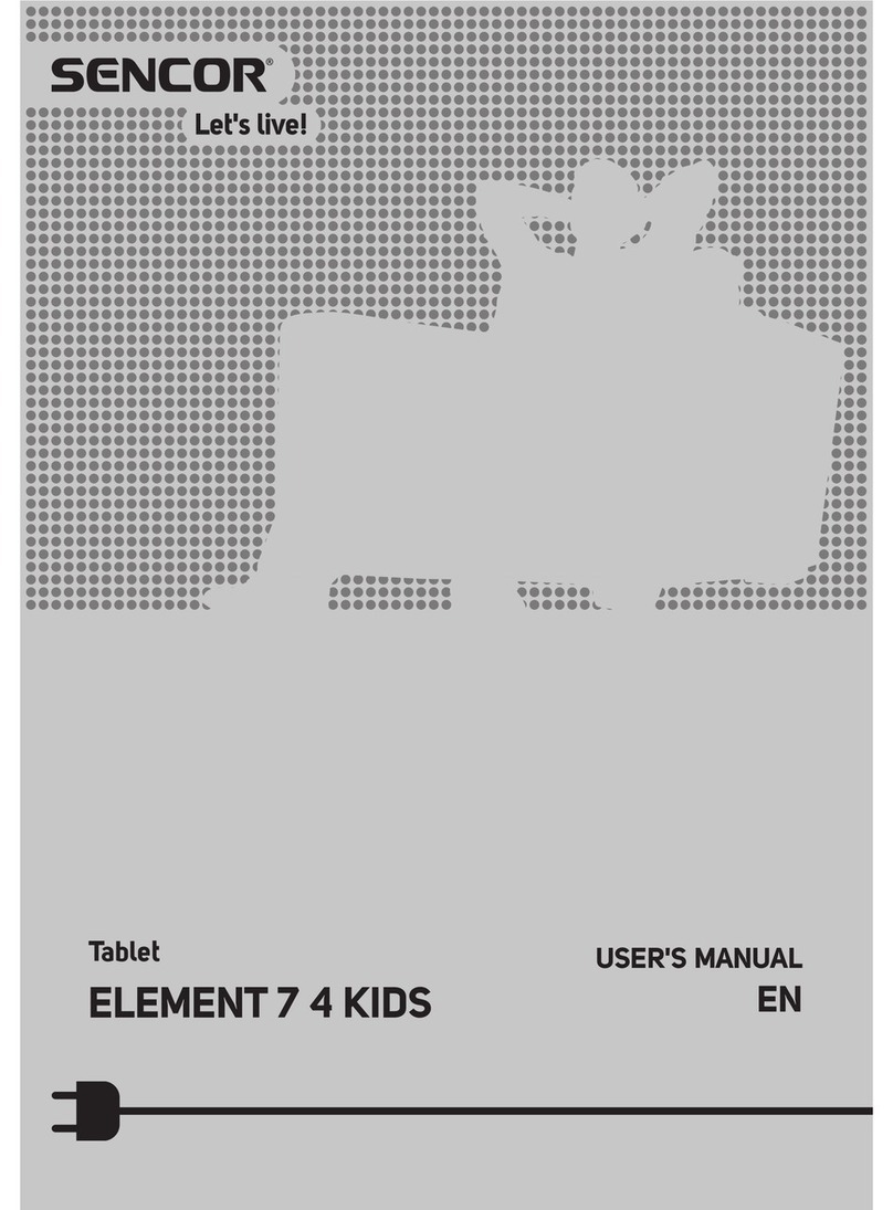Sencor ELEMENT 7 4 KIDS user manual