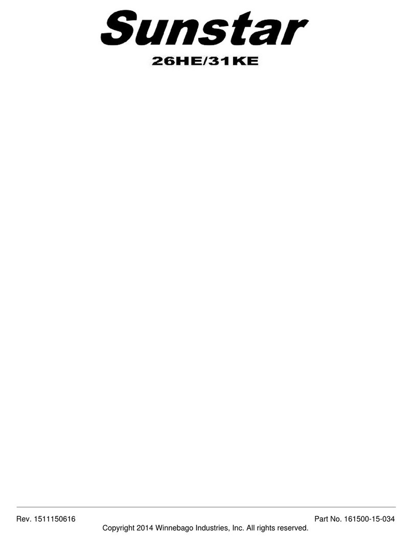 Winnebago Sunstar 26HE User manual