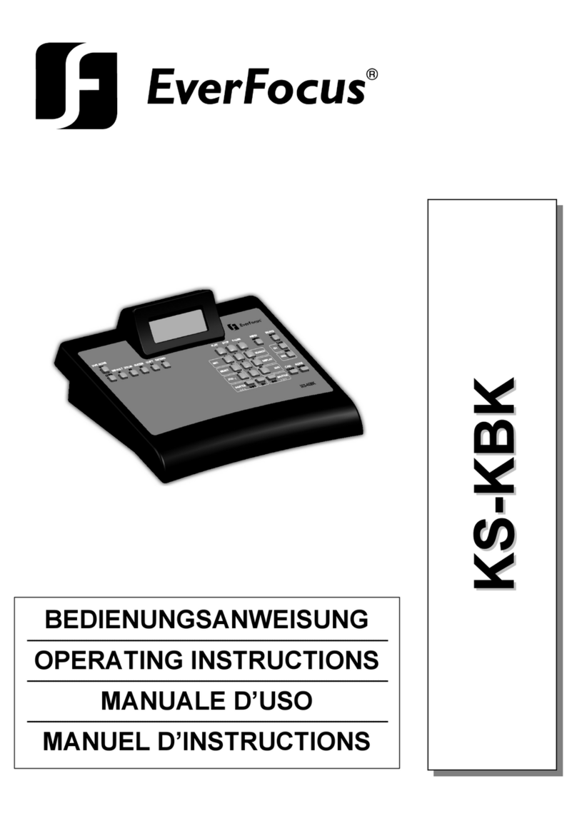 EverFocus KS-KBK operating instructions
