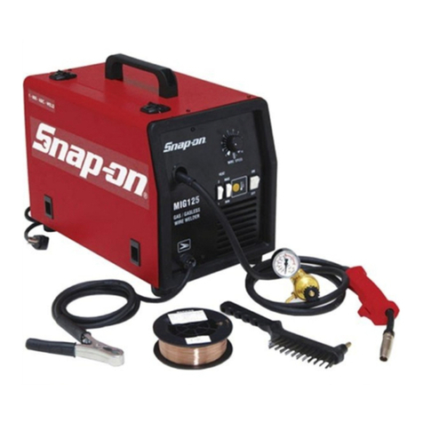 Snap-On MIG125 User manual