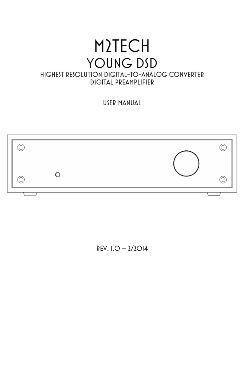 M2TECH YOUNG DSD User manual
