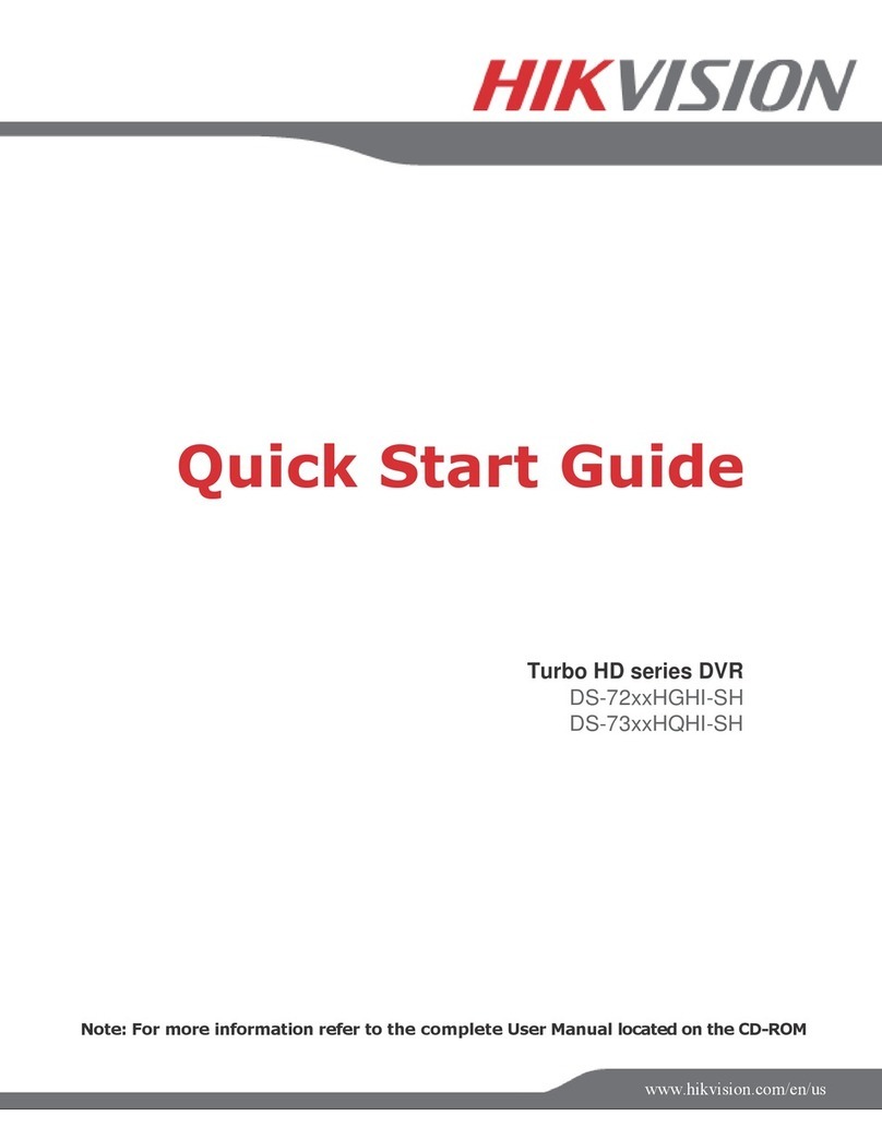 HIK VISION DS-72xxHGHI-SH quick start guide