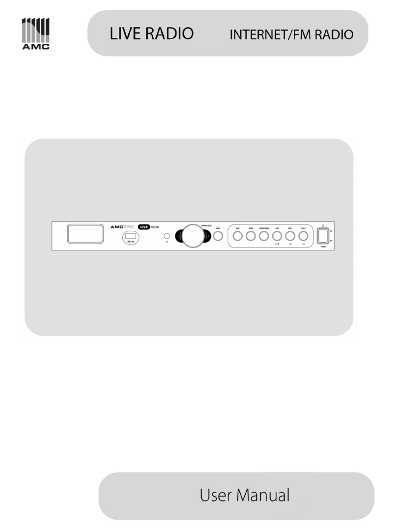 AMC LIVE Radio user manual