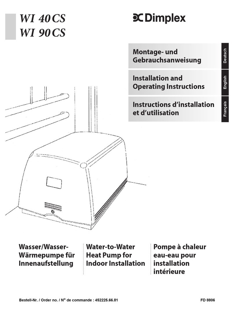 Dimplex WI 40CS User manual