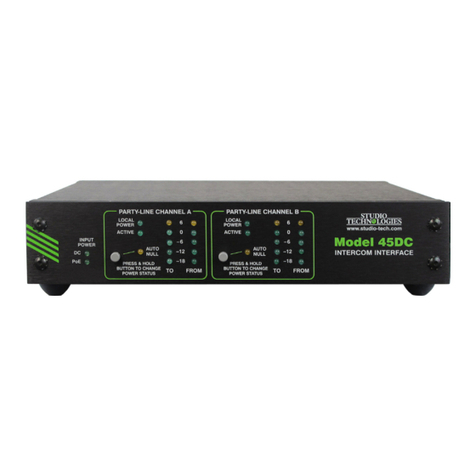 Studio Technologies 45DC user guide
