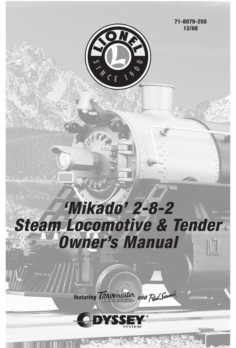 Lionel 2-8-2 Mikado owner's manual Lionel 2-8-2 Mikado owner's manual