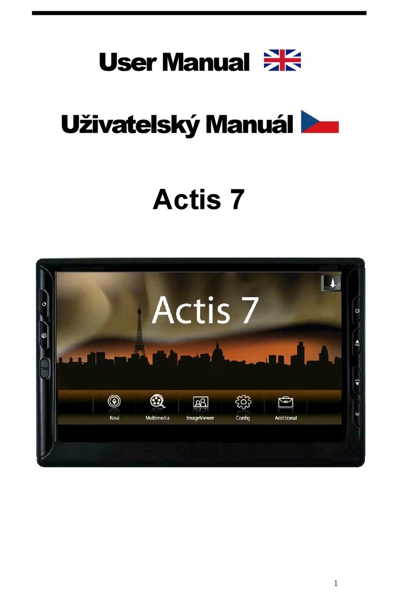 Actis A7 user manual