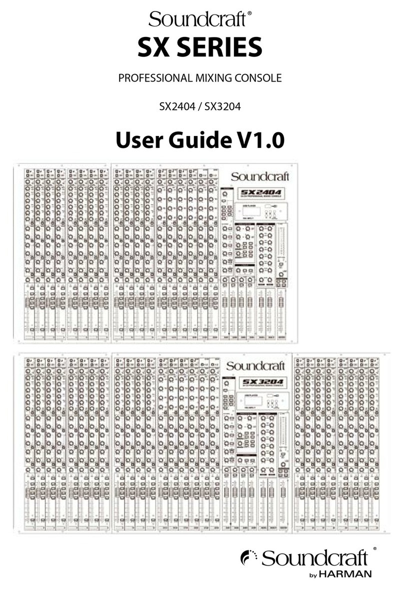 SoundCraft SX2404 user guide