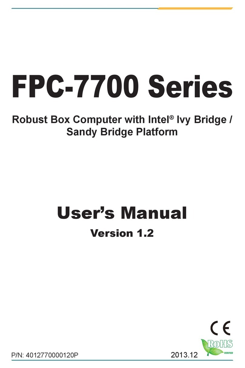 Arbor Technology FPC-7700 Series user manual