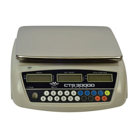 My Weigh CTS-30000 Operation manual