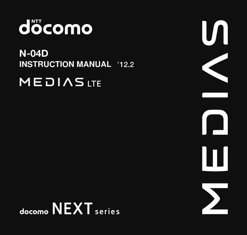 Docomo Next N-04D User manual