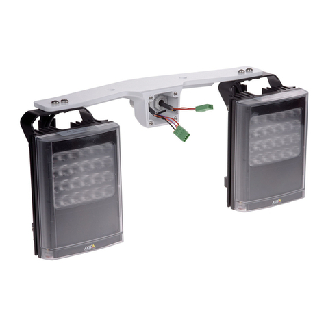 Axis PT IR Illuminator Kit A installation guide