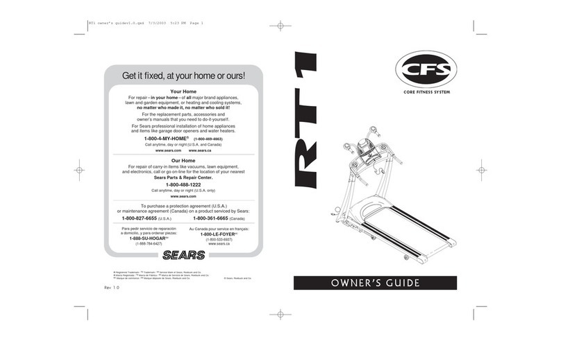 CFS RT1 User manual